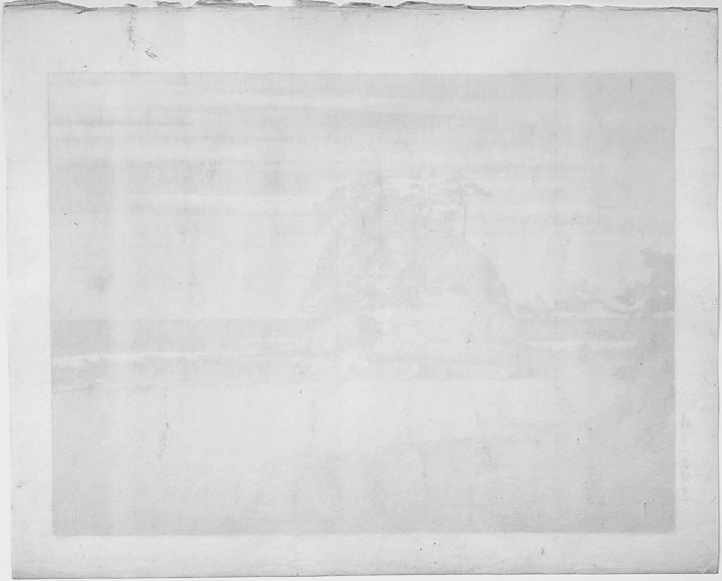 Isohara Beach in Ibaraki Prefecture - Original Painting