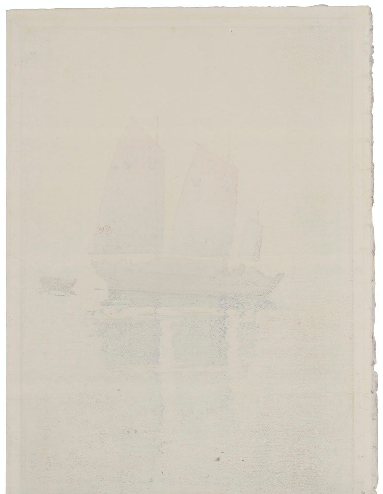 Sailing Boats - Morning (Dai-Oban Format)