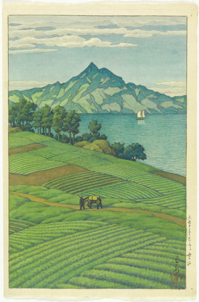 Mount Unzen from Amakusa