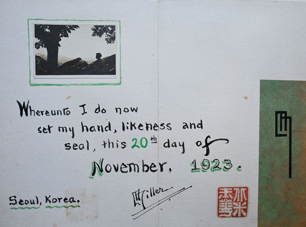 Six Original Watercolor Paintings - Handcrafted Book