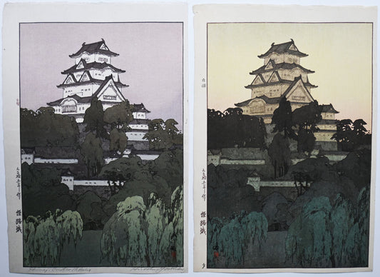 Himeji Castle - Morning & Evening