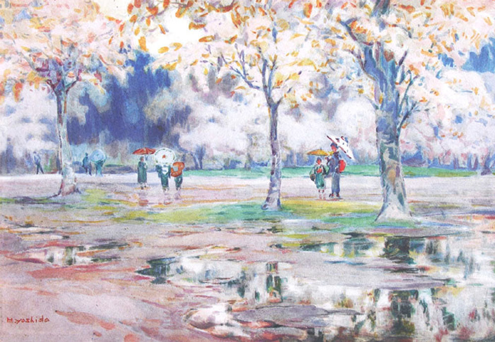 Spring in Ueno Park - Original Painting