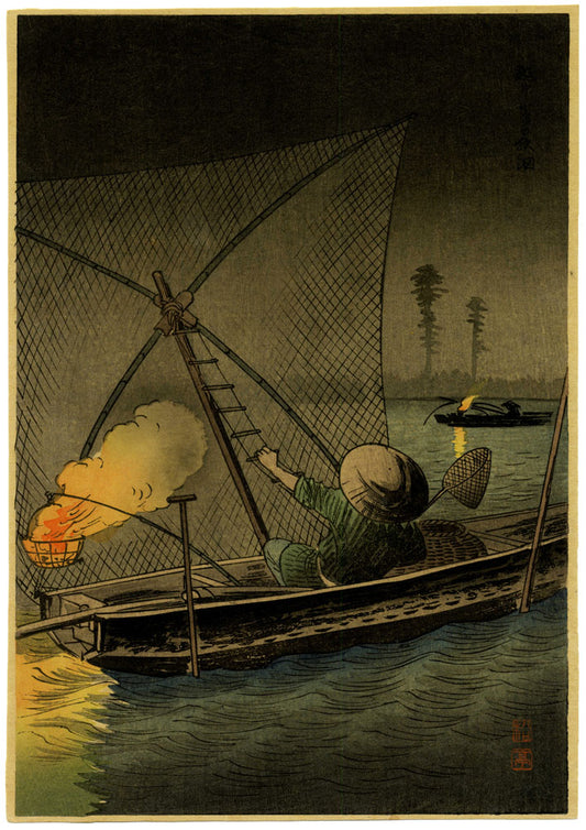 Night Fishing at Etchūjima (Pre-Earthquake)