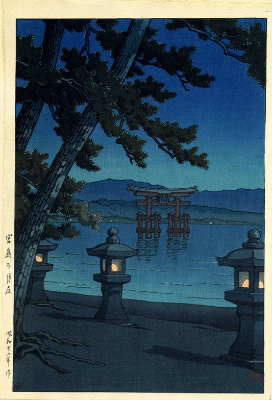 Moonlit Night at Miyajima