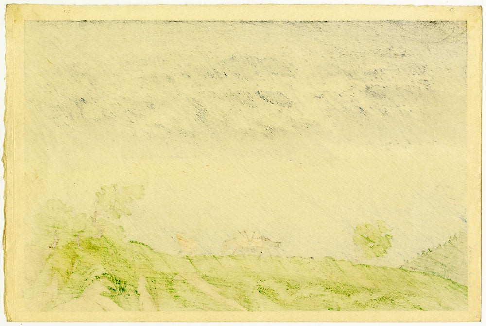 Rain at Lake Ashinoko, Hakone