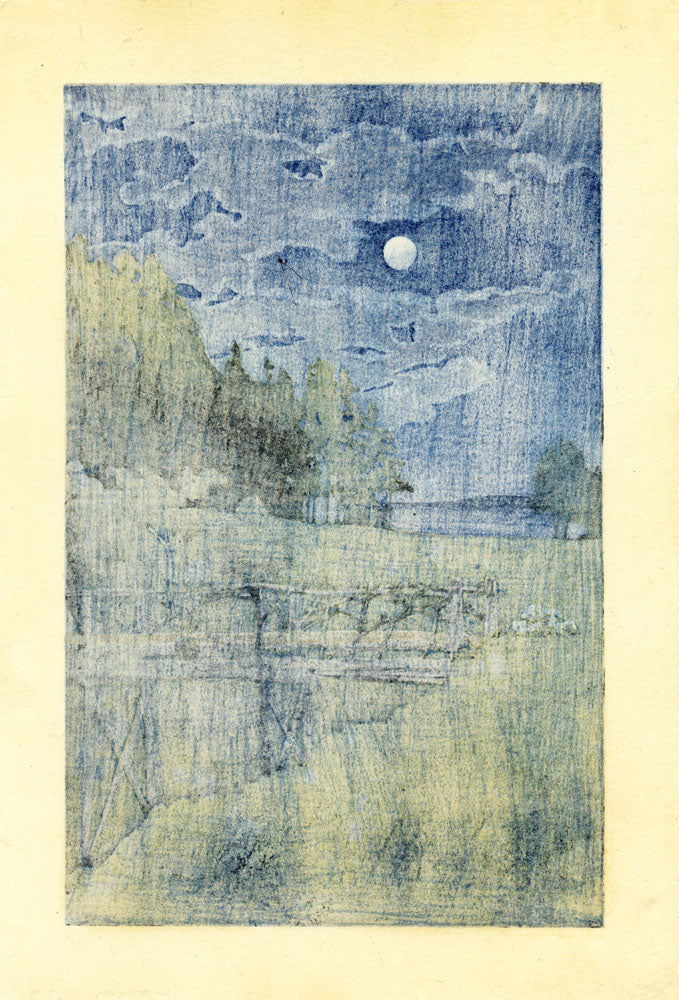 Moon over Akebi Bridge