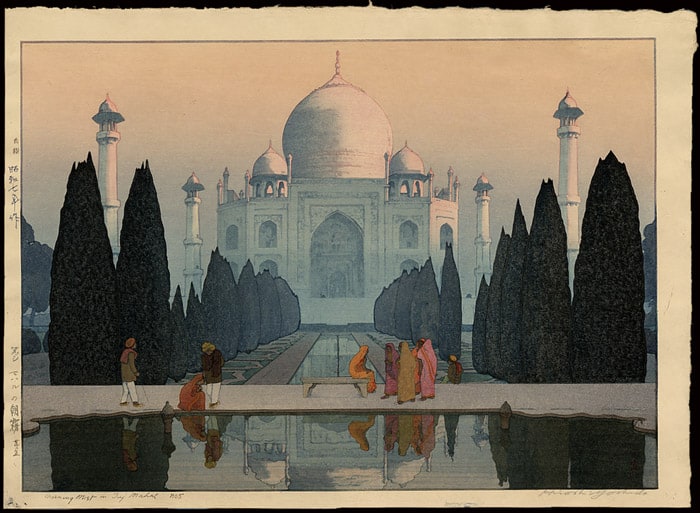 "Morning Mist in Taj Mahal, No.5" by Yoshida, Hiroshi