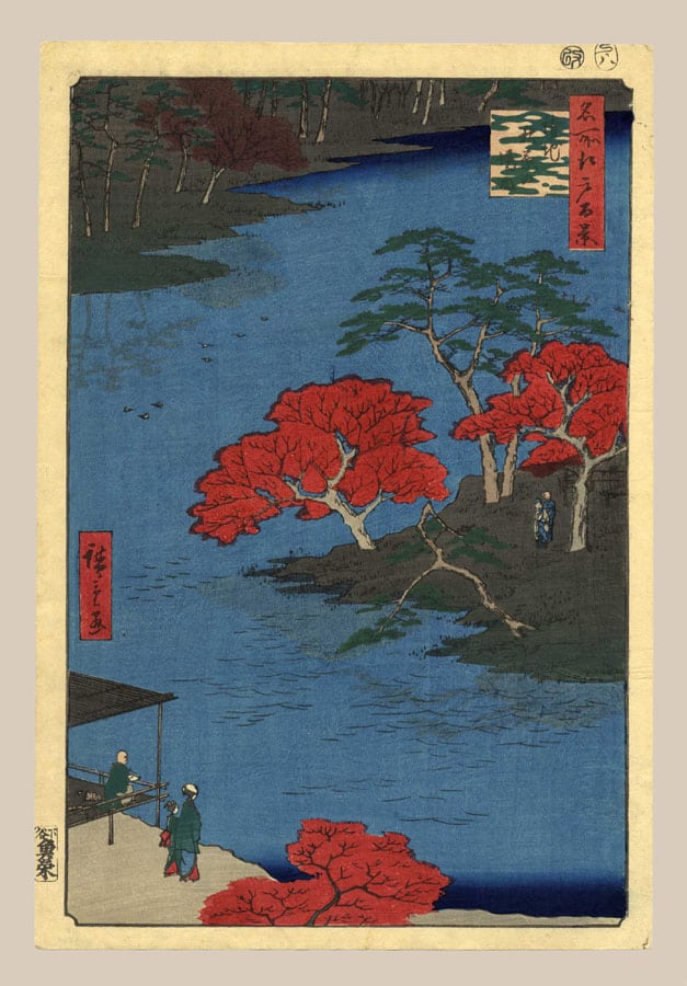"Inside Akiba Shrine, Ukeji" by Hiroshige