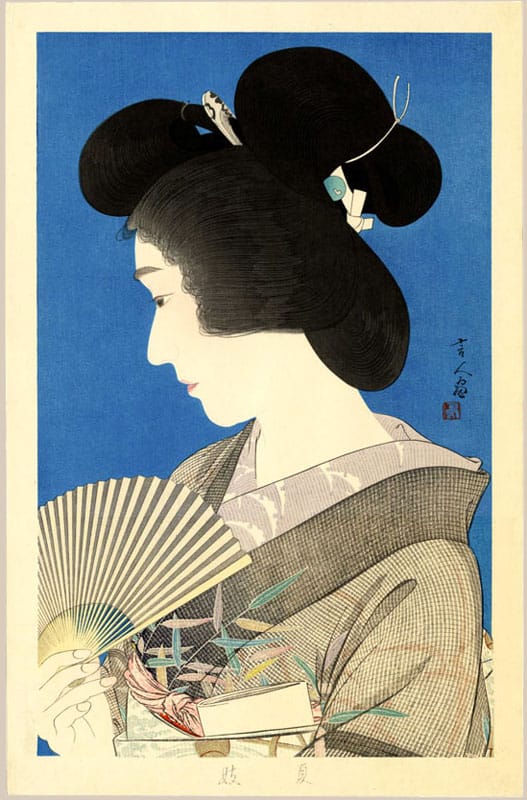 "Geisha in Summer Style (Limited Edition)" by Kotondo, Torii
