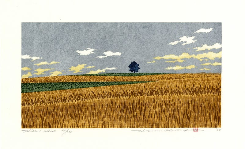 "Hill 1, Wheat" by Namiki, Hajime