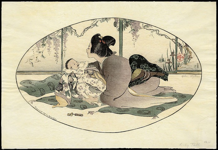 Thumbnail of Original Japanese Woodblock Print by
Hyde, Helen