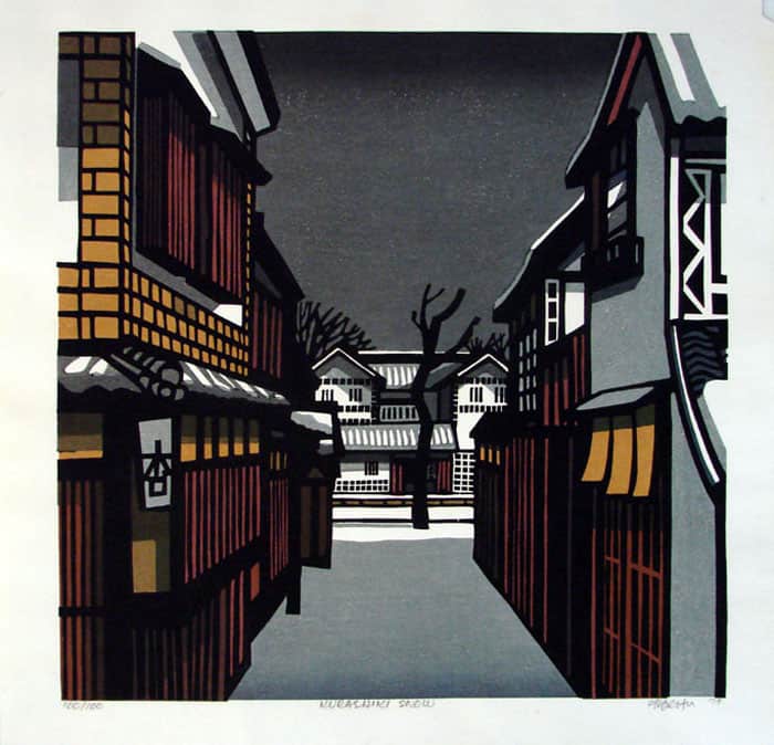 Thumbnail of Original Japanese Woodblock Print by
Karhu, Clifton