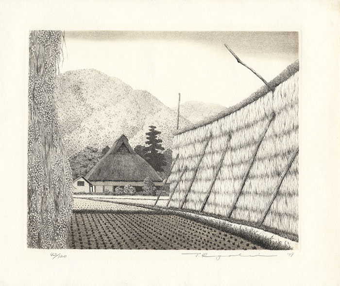 Thumbnail of Original, Limited Edition Etching with Aquatint by
Tanaka, Ryohei
