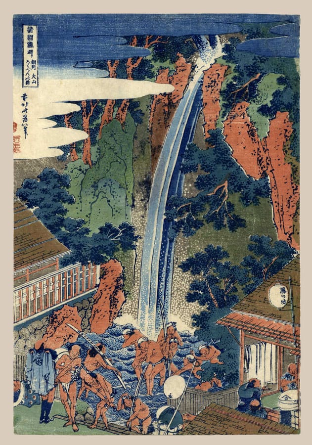 Thumbnail of Original Japanese Woodblock Print by
Hokusai