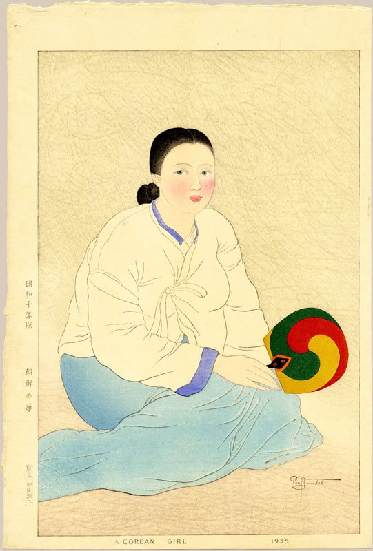 Thumbnail of Original Japanese Woodblock Print by
Jacoulet, Paul