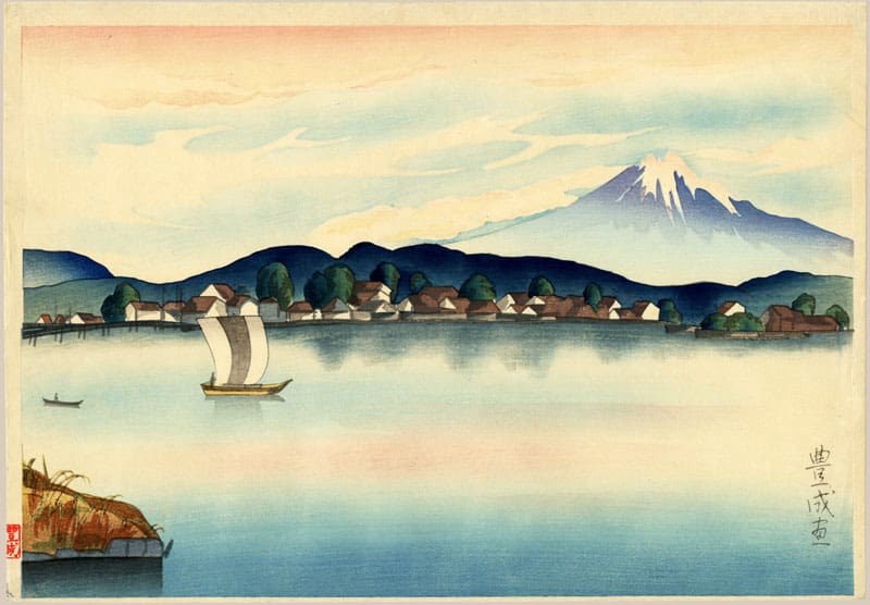 Thumbnail of Original Japanese Woodblock Print by
Toyonari, Yamamura