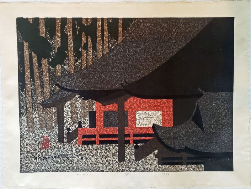 Thumbnail of Original Limited Edition Japanese Woodblock Print by
Saito, Kiyoshi