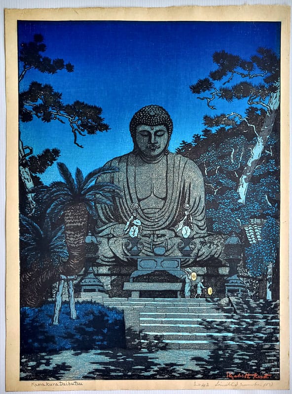 Thumbnail of Original Limited Edition Japanese Woodblock Print by
Keith, Elizabeth