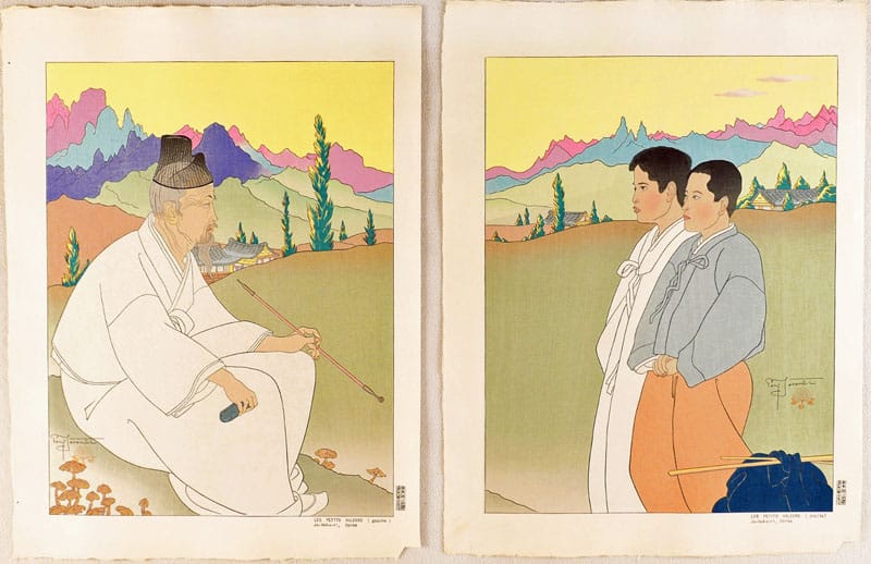 Thumbnail of Original Limited Edition Japanese Woodblock Prints by
Jacoulet, Paul