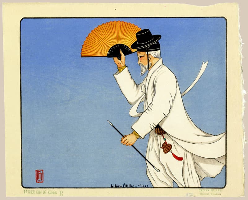 Thumbnail of Original Japanese Woodblock Print by
Miller, Lilian