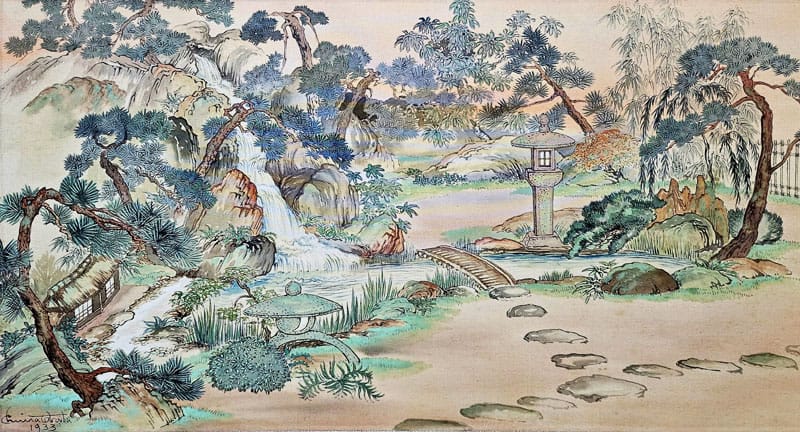 Thumbnail of Original Watercolor on Silk by
Obata, Chiura