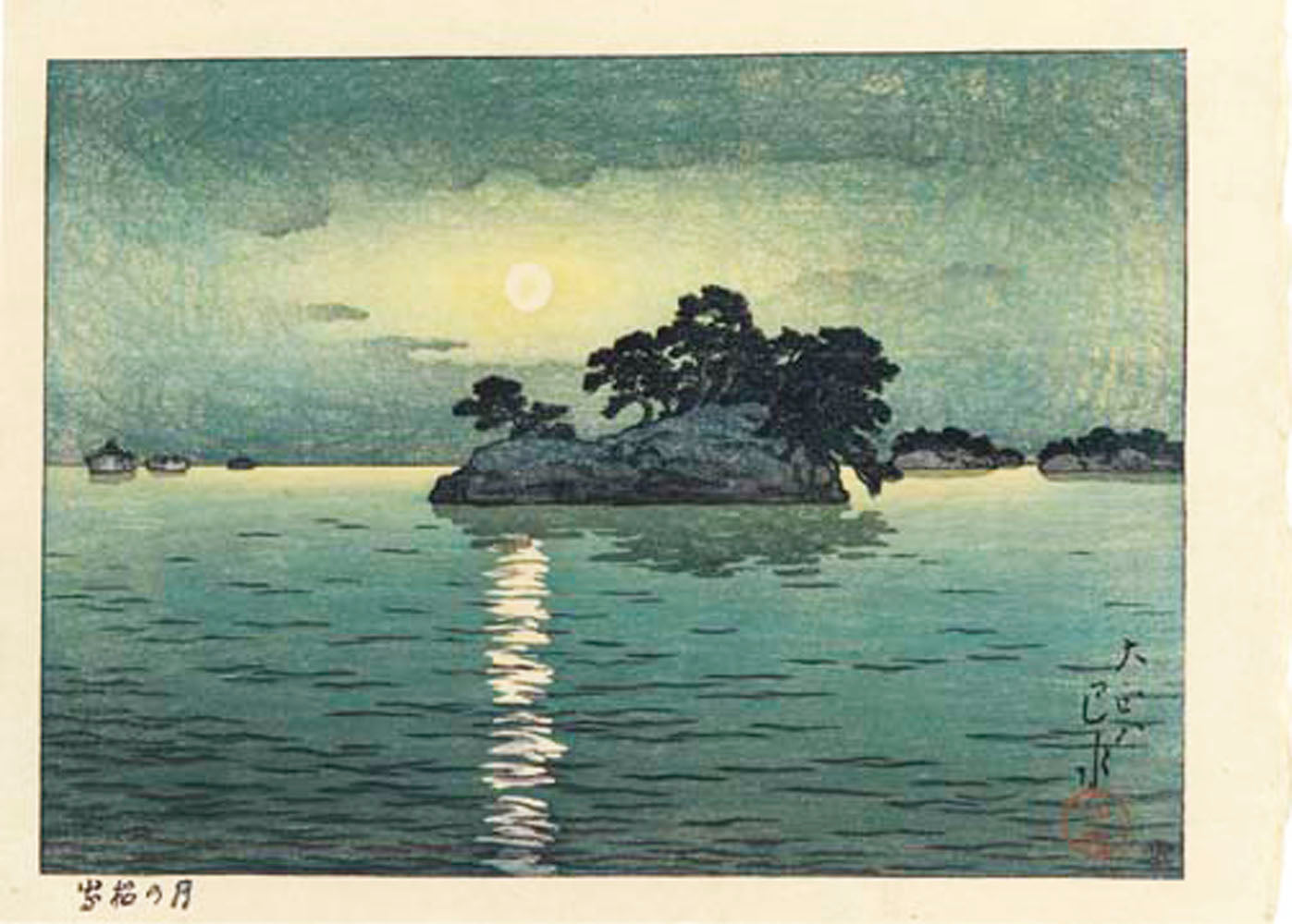Matsushima in Moonlight (Pre-Earthquake)