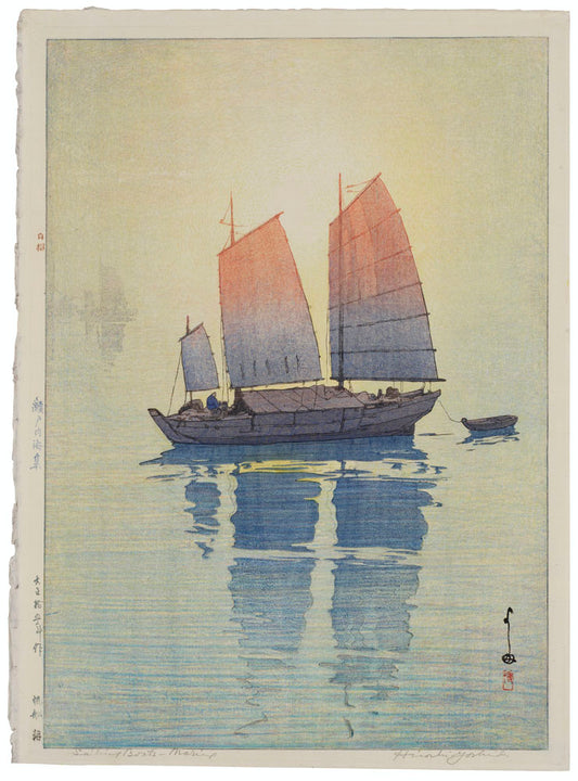 Sailing Boats - Morning (Dai-Oban Format)
