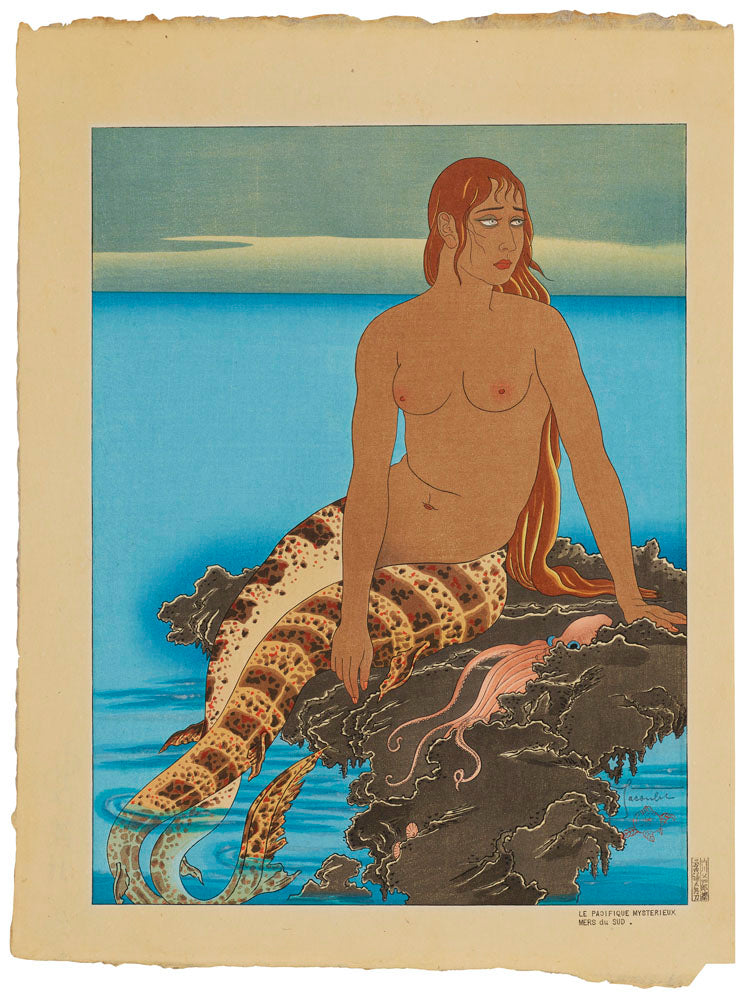 The Mysterious Pacific (Mermaid). South Seas