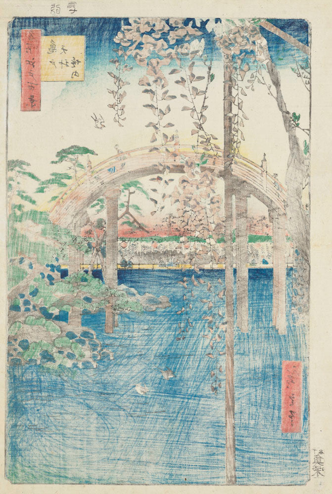 Inside of Kameido Tenjin Shrine