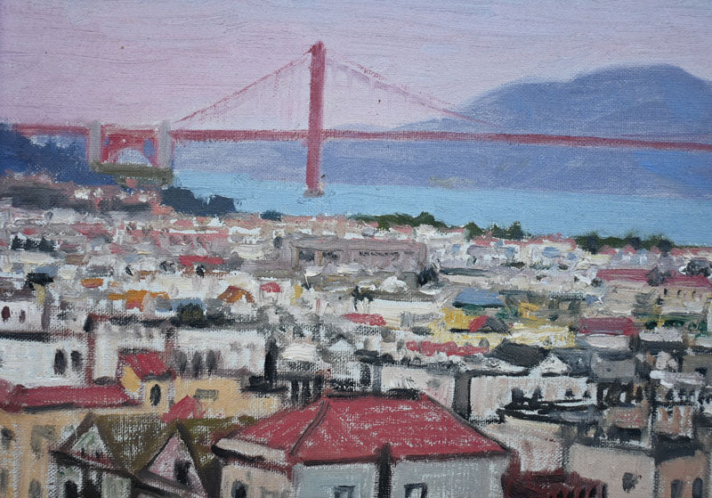 Golden Gate Bridge, San Francisco - Original Painting