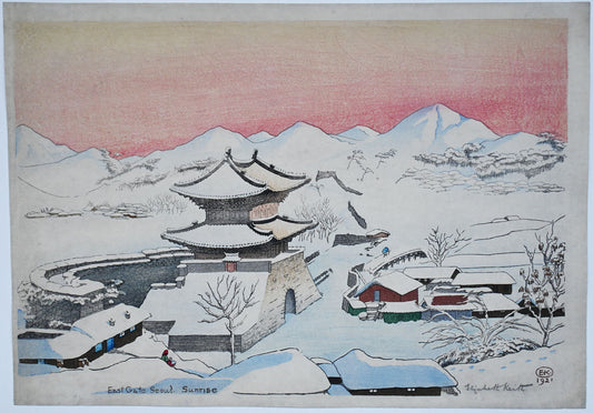 East Gate, Seoul - Sunrise (over-sized)