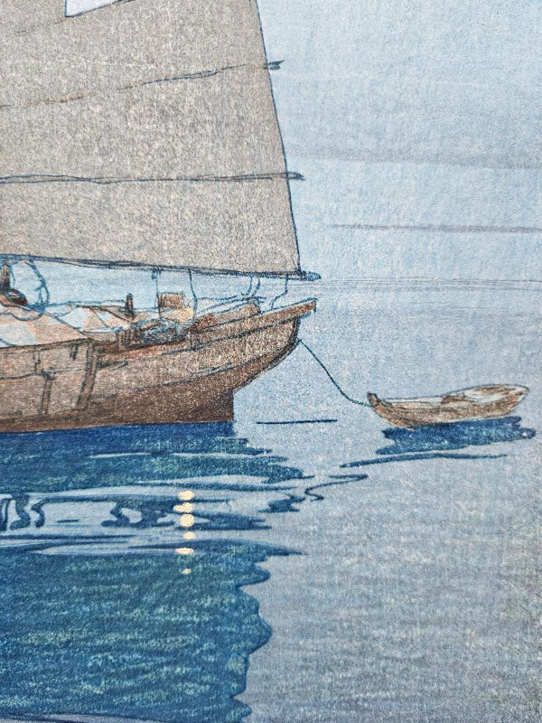 Sailing Boats at Night (Pre-Earthquake)