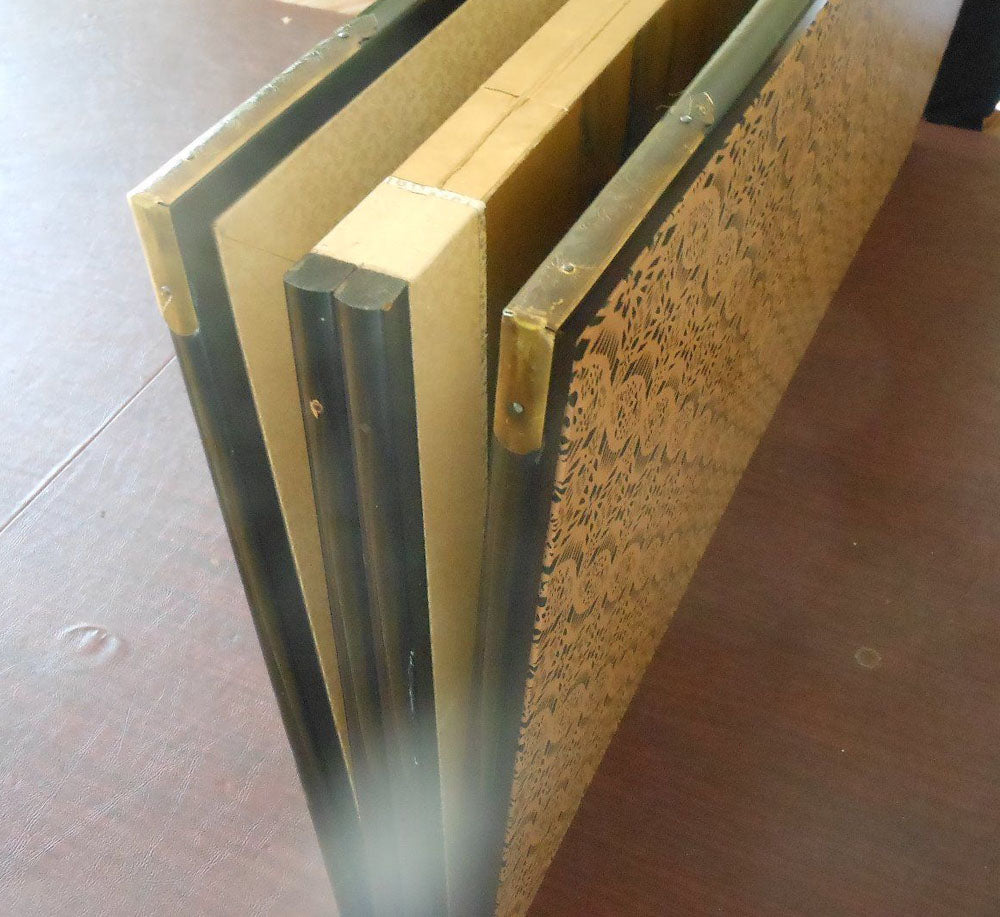 Ancient Oak (Four-Panel Gold Leaf Screen) - Original Painting