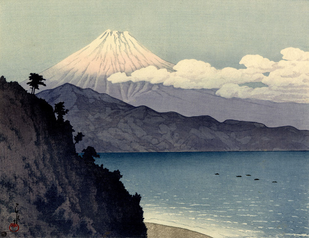 Mt. Fuji from Satta Pass (Large Oban Format)