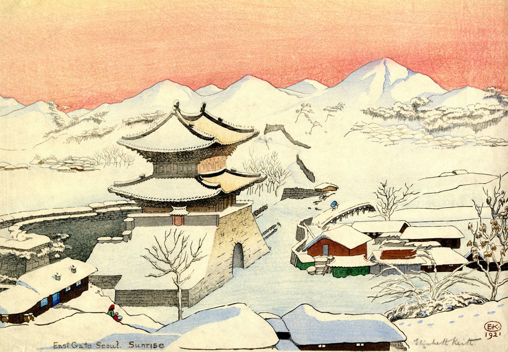 East Gate, Seoul - Sunrise (over-sized)