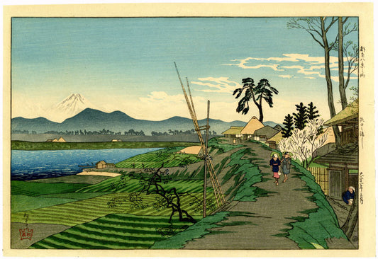 Ferry Crossing at Yaguchi (Pre-Earthquake)