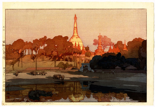 The Golden Pagoda of Rangoon