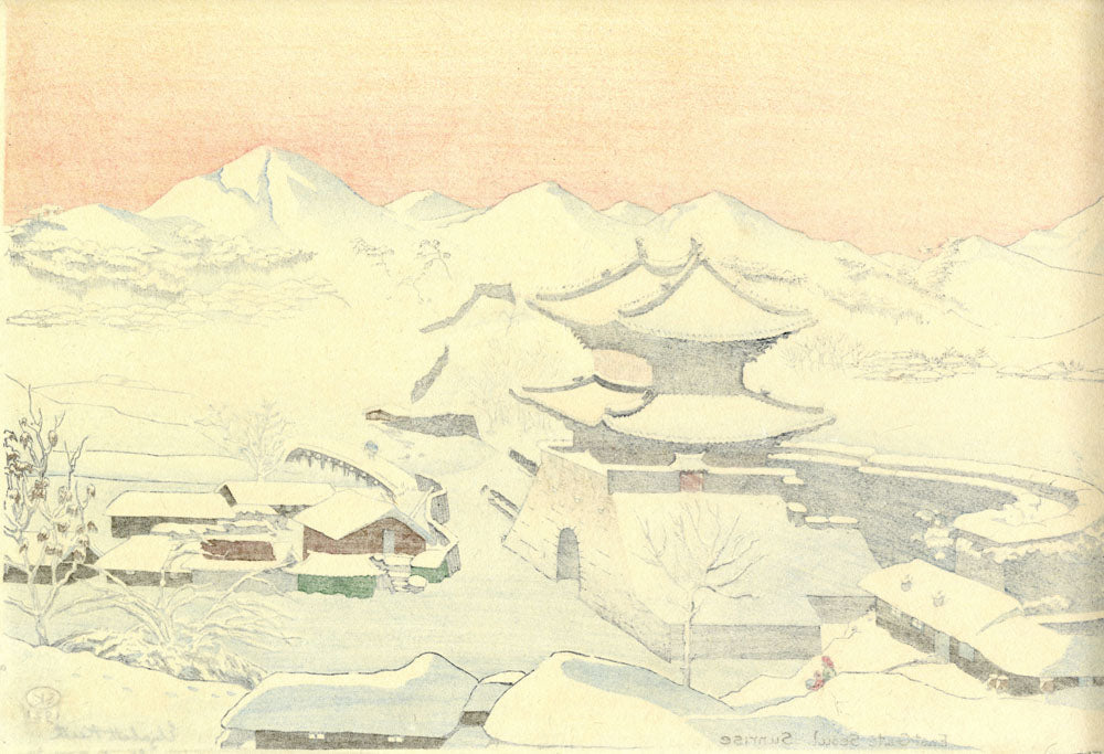 East Gate, Seoul - Sunrise (Pre-Earthquake)