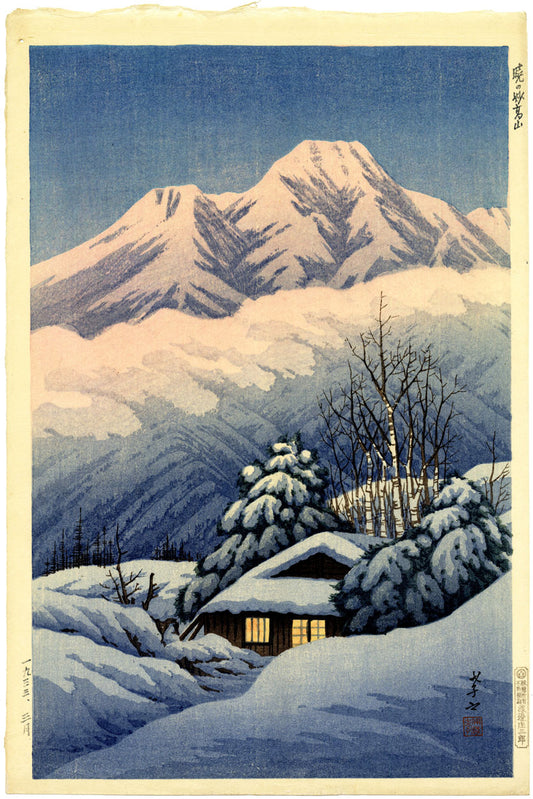 Mount Myōkō at Dawn