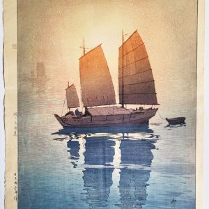 "Sailing Boats - Morning (Toku Seal)" by Yoshida
